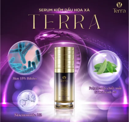 Serum Kiềm Dầu Hoa Xà - Terra