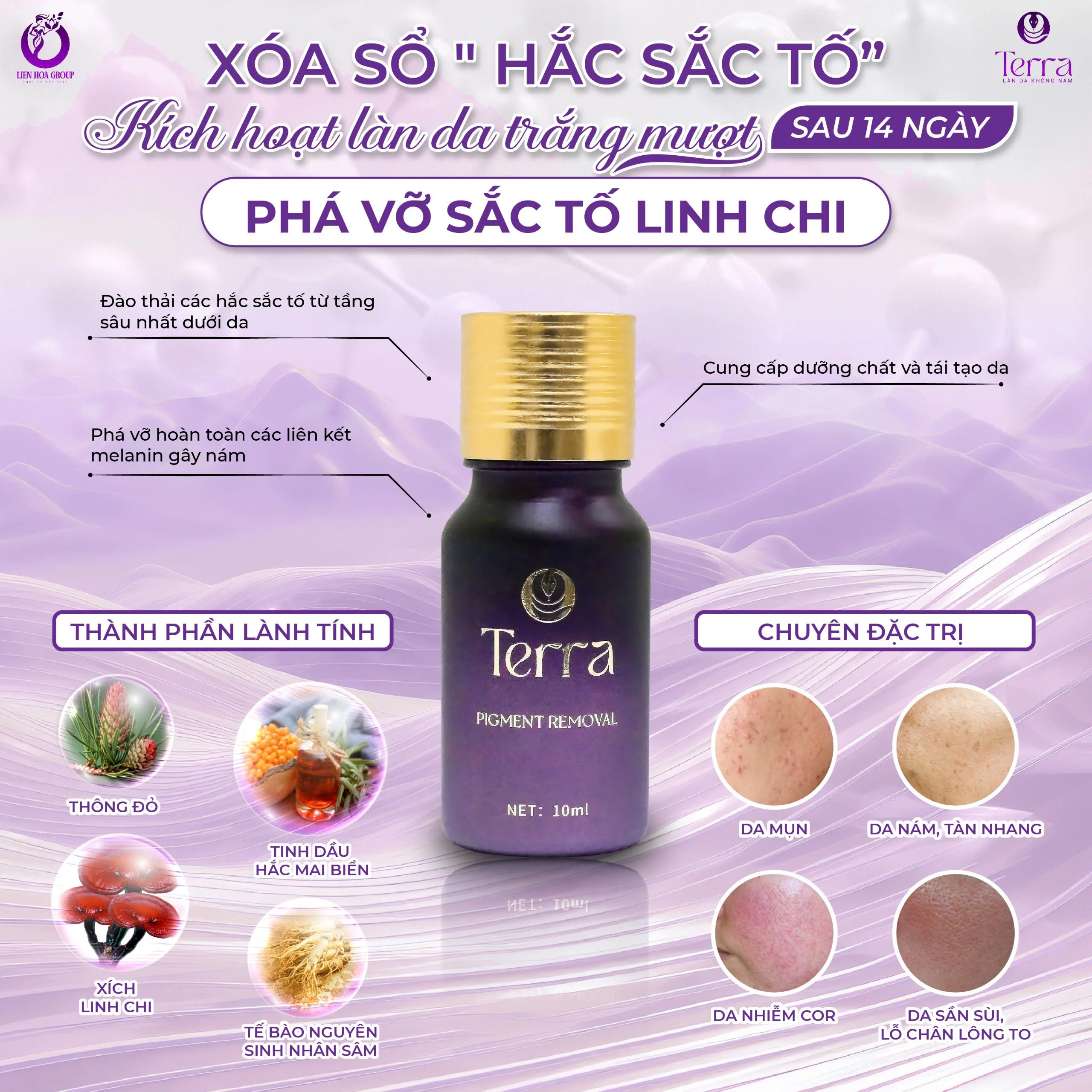 Phá Vỡ Sắc Tố Linh Chi - Terra