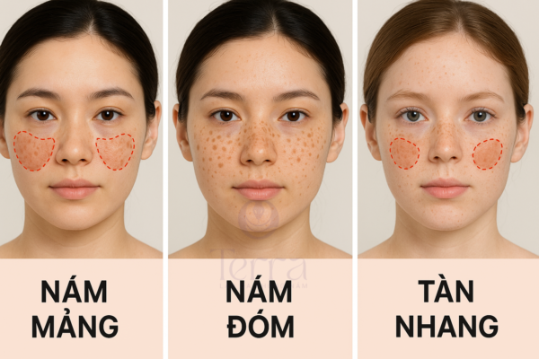 Các Loại Nám Thường gặp tại Việt Nam